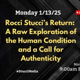 Rocci Stucci’s Return: A Raw Exploration of the Human Condition and a Call for Authenticity