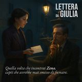 06 Giulia consegna una lettera a Zeno. Un viaggio poetico nella letteratura