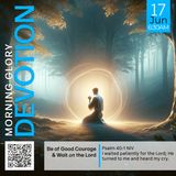 MGD: Be of Good Courage and Wait on the Lord