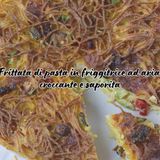 Frittata di pasta in friggitrice ad aria, croccante e saporita
