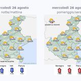 Previsioni 25-28 agosto: torna il caldo, temperature in rialzo nel weekend