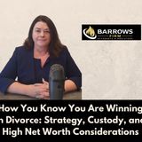 How You Know You Are Winning in Divorce: Strategy, Custody, and High Net Worth Considerations
