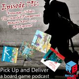 Fromage; Cities; The Scarlet Pimpernel; Machi Koro revisited