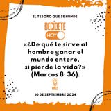 El tesoro que se hunde | Devocional de Jóvenes | 10 de septiembre 2024