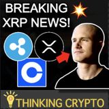 BREAKING RIPPLE XRP NEWS! Coinbase CEO Tweets about Ripple & XRP - Relist & Songbird Airdrop Soon?