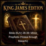 Bible KJV 28-39 Minor Prophets Hosea through Malachi - King James Version KJV