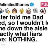 My sister told me Dad cheated_ so I wouldn_t let him walk me down the aisle. [FULL STORY](MP3_70K)