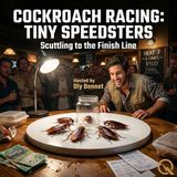 Cockroach Racing: Tiny speedsters - Race into the extraordinary with Oly Bennet