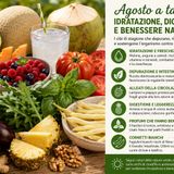 Agosto a tavola: i cibi che idratano, depurano e fanno il pieno di energia