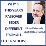 01. Passover in the time of the pandemic. Michael Schudrich, Chief Rabbi of Poland.