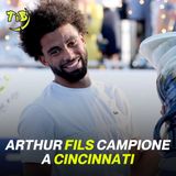 Arthur Fils campione a Cincinnati, best ranking per Cobolli e niente wild card per Wawrinka