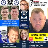 OUR MILLWALL FAN SHOW Sponsored by Dean Wilson Family Funeral Directors  170921