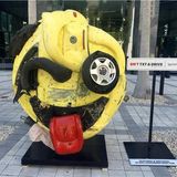 Sprint Unveils Car Crash Sculpture 2 Deter Miami's Texting Drivers @AlmaAgency