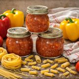 Come fare in casa il sugo pronto ai peperoni