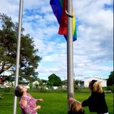 Pride Flag Raising