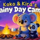 Koko & Kira's Rainy Day Camp 🌧️🌙 Bedtime Stories and Sleep Meditations for Kids  Koala Moon - Koala Moon - Kids Bedtime Stories