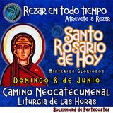 SANTO ROSARIO DE HOY, DOMINGO 8 DE JUNIO 2025 🌹 MISTERIOS GLORIOSOS.🌹 Rezar en todo tiempo