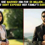Filipina Heiress Marries a Blind Sheikh for _5M _ When He Regained His Sight_ He Recognized Someone