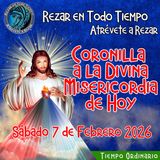 🔴Coronilla a la Divina Misericordia de Hoy Sábado 7 de Febrero 2026. 🙏    