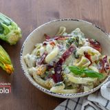 PASTA ZUCCHINE E SPECK CREMOSA