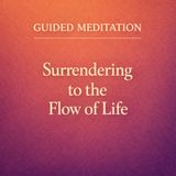 Guided Meditation. Surrendering to the Flow of Life.