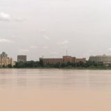Baisse du niveau du fleuve Niger et campagne de vaccination à Gouré (Le Niger sur Kalangou)