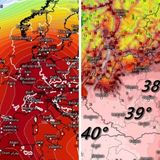 Previsioni 26-28 giugno: ondata di calore all’apice. Fino 39° sul vicentino