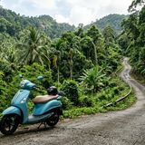 How Yamaha Filano handles Samui hilly roads?