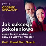 RW 118: Jak sukcesja pokoleniowa może leczyć rodzinne rany i budować majątek.