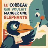 Le Fabuleux Dîner de Russell le Corbeau ｜【Fable pour enfants】