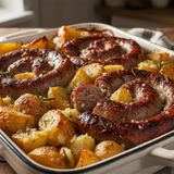 Salsiccia e patate al forno: il secondo semplice e gustoso che conquisterà tutti