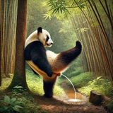 ¿Sabías que los pandas gigantes tienen una forma muy particular de marcar su territorio?