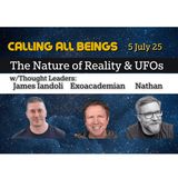 UFOs Consciousness, & Reality w/James Iandoli - ExoAcademian - Nathan!