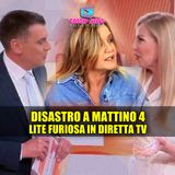 Vero Disastro In Studio: Lite Furiosa in Diretta TV!