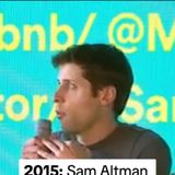 Sam Altman ( READ PSALM 2 -Tech Bros/World Leaders!)