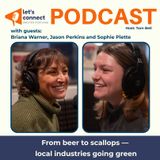 From beer to scallops — local industries going green