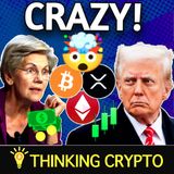 ELIZABETH WARREN ATTACKS TRUMP ON CRYPTO & BLOCKS STABLECOIN BILL! FED RATE CUT BITCOIN VOLATILITY!