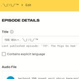 198: Insert ASCII Shrug™ Here