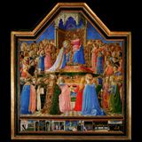 Luwr #3 – Fra Angelico, Koronacja Marii, Salon Carré, sala 708
