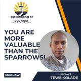 YOU ARE MORE VALUABLE THAN THE SPARROWS!