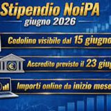 Cedolino NoiPA Giugno 2026: guida a ritardi, arretrati e aumenti per docenti e ATA