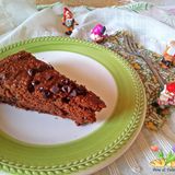 Torta con zucca e cioccolato