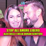 Alex Belli e Delia Duran genitori: Stop all'amore libero!