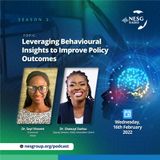 Leveraging Behavioral Insight To Improve Policy Outcome