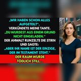 Meine Familie schloss mich von Omas Testament aus… der Anwalt widersprach
