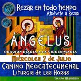 ANGELUS DEL DIA DE HOY MIERCOLES 2 DE JULIO 2025, 🙏ORACION A NUESTRA MADRE 🌹LA VIRGEN MARIA 🙏.