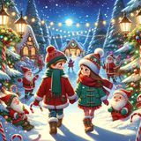 The Visit to Santa Claus Land | Christmas Kids Stories