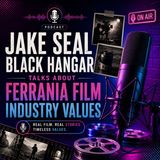 Jake Seal Black Hangar Talks About Ferrania Film Industry Values