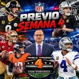 4DownsConViruega Prrevio Semana 4 #NFL