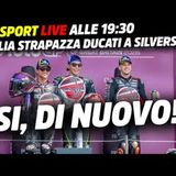 LIVE. BAR SPORT; GP SILVERSTONE Aprilia strapazza (di nuovo) Ducati a Silverstone!